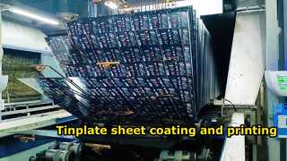 高級茶包装ブリキシート