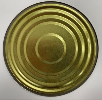 ID153mm 603Tinplate のふたの金属はペーパー管のブリキ SPTE TFS のためのふたによってできます