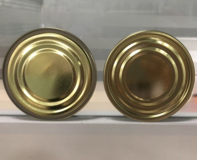 300D 73mm 電解錫めっき鋼板 (ETP) 食品包装用缶蓋 – 0.18mm 厚 TFS