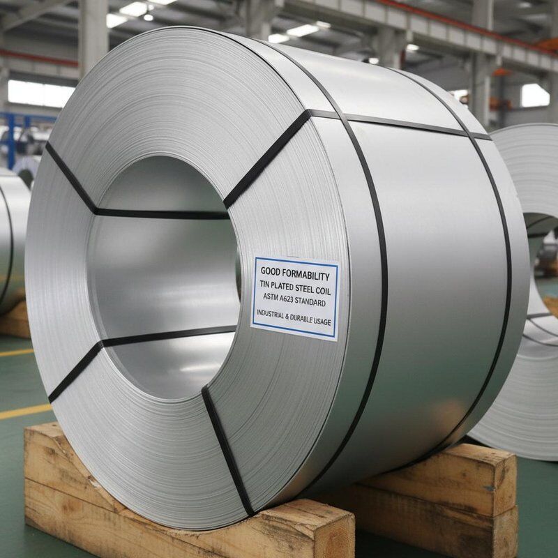 良好な形状性 青銅塗装鋼コイル ASTM A623 規格を満たし,産業用アプリケーションと持続的な使用に適しています