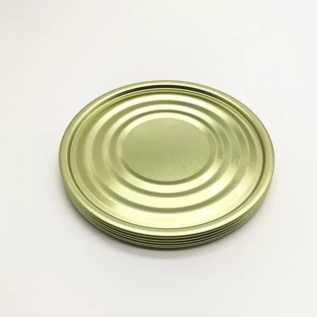 缶の食品等級の錫カバーSPTE TFSのための元口307 83mmのブリキのふた